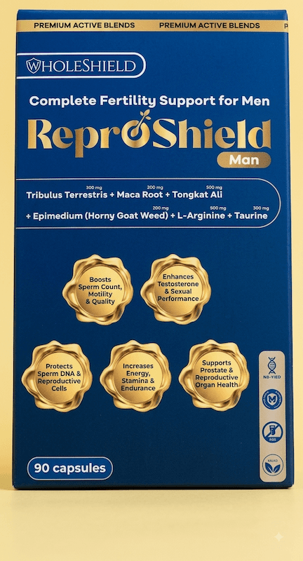 WholeShield ReproShield Man ( Complete Fertility Support for Men)