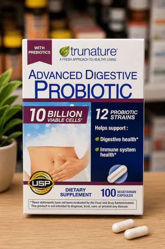 Advanced Digestive Probiotic (10 Billion viable cells, 12 probiotic strains)