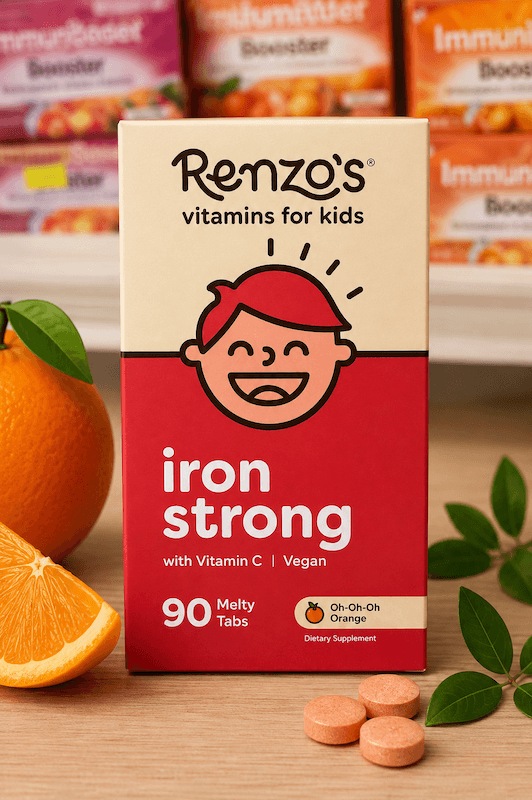 Renzo's vitamins for kids ( Iron strong)